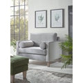Toulon Loveseat - Soft Eau De Nil Cotton Stripe