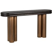 Black Rustic Console Table