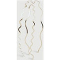 Gold Wavy Headbands 2 Pack, Metallics