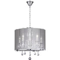 Searchlight 4805-5CC Olivia 5 Light Chrome Finish Ceiling Pendant