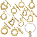 5 Sets Stainless Steel Toggle Clasp T-bar Closure Ring Fastener Hook End Connectors for DIY Necklace Bracelet Jewelry Making