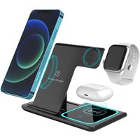 3 in 1 Wireless Fast Charger Folding Charging Station