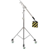 SH 2.8M Stainless Steel Light Stand Heavy Duty Load weight 10kg Photography Studio Support Tripod For Led Light Photo Studio