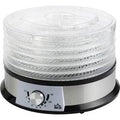 Electric Food Dehydrator Machine - Energy Efficient, Five-Tier, Stainless Steel, Compact Kitchen Appliance | Wowcher