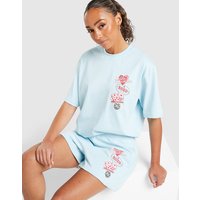 Unlike Humans Patch Shorts, blauw