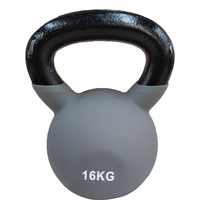 Ironman 16kg Cast Iron Coated Kettlebell