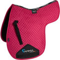 Shires ARMA Suede Numnah - Raspberry / 17-18"