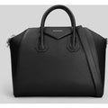 Borsa a mano Antigona in Pelle Nera