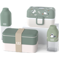Set Lunchboxen Eltern-Kind grün