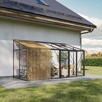 Vægdrivhus Accoya Fusion | Aluminium – Begrænset udgave Vægdrivhus