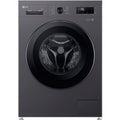 LG F4X1009NMK 9kg 1400 Spin Washing Machine in Middle Black A Rated 6