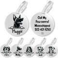 Personalized Breed Dog Tag (Belgian Malinois)