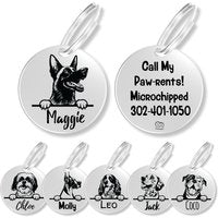 Personalized Breed Dog Tag (Belgian Malinois)