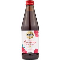 Biona Organic Cranberry Juice - 100% Pure - 330ml