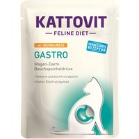 Kattovit Gastro Pollo e riso 85g umido dietetico gatto feline diet Formato 85 g