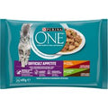 PURINA ONE Appetito difficile - 4 x 85 g Pollo e Tacchino