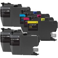 Compatible Brother MFC-J6530DW Printer Ink Cartridges (6 Pack) -LC3019BK Multipack
