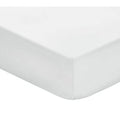 1951 Plain Dye Percale Single Fitted Sheet, Silver