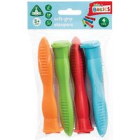 Soft Grip Geo Stampers 4 Pk