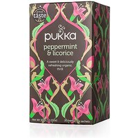 Pukka Peppermint & Licorice Bio Thee 20 zakjes