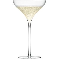 LSA Savoy Champagne Saucers 8.8oz / 250ml (Pack of 2)