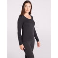 EMS Keep The Heat damski top bazowy - Black