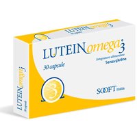 Fidia Lutein Omega3 Integratore per la Funzione Visiva, 30 Capsule Molli