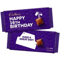 Cadbury Happy 16th Birthday Dairy Milk Chocolate Bar 180g