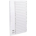 Concord Commercial Index A-Z 20-Part Multipunched Mylar-reinforced