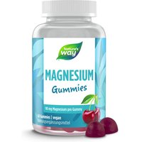 Magnesium Gummies – 180 mg Magnesiumcitrat, Kirsch­geschmack