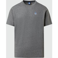 North Sails - T-shirt con patch logataNorth SailsMedium grey melangeXL