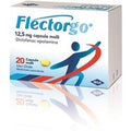 IBSA FlectorGo 12,5mg Diclofenac Epolamina Antidolorifico, 20 Capsule Molli