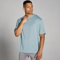 Męski siateczkowy T-shirt treningowy o kroju oversize z kolekcji Tempo MP – Lead - L