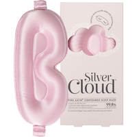 Silver Cloud Contour Sleep Mask Infused with Silver Ions Pink