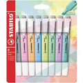 Markeerstift STABILO Swing cool 275/8 pastel assorti etui à 8 stuks