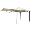 Algarve Garden Gazebo by Royalcraft with a 3 x 3M Grey Canopy