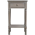 Delta Telephone Table - Taupe - 1 Drawer