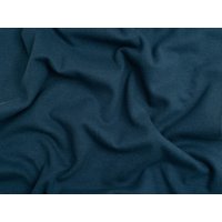 Minerva Core Range Tubular Ribbing Stretch Knit Fabric Steel Blue
