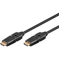 Goobay Flexibele HDMI Hoge Snelheidskabel met Ethernet - 3 meter