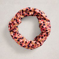 White Stuff Versatile Organic Jersey Roll - Coral Print