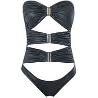 ACQUADICOCCO maillot de bain 1 pièce trikini ouverture frontale sans armatures Zebrato