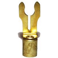 Rajah Spark Plug Forked Terminal Brass 7mm Cable
