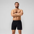 Short de bain HyperBoom Splice 40 cm, hommes, noir/rose