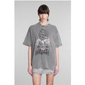 T-Shirt  in Cotone Grigio