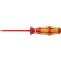 Wera Kraftform 160I VDE Insulated Parallel Slotted Screwdriver 2.5mm 80mm