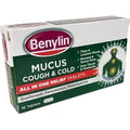 Benylin Mucus Cough & Cold All in One Relief Tablets