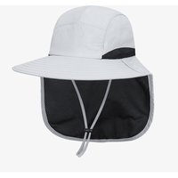 Fashion Wide Brim Outdoor Sun Hat Adjustable UV Protection Fisherman Cap with Neck Flap Quick-drying Bucket Cap Women