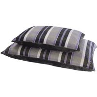 Camden Comfy Cushion Medium Purple Check