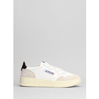 Sneakers Medalist Low in pelle e camoscio Bianco