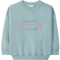 Laranjinha Comfortabel Sweatshirt Voor Kinderen - Petrol Blue - 8 jaar
